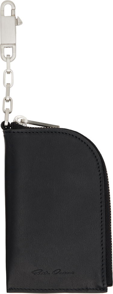 Peňaženka Rick Owens Rick Owens Concordians Hook Wallet Čierna | RA02E0718 LGE, 0