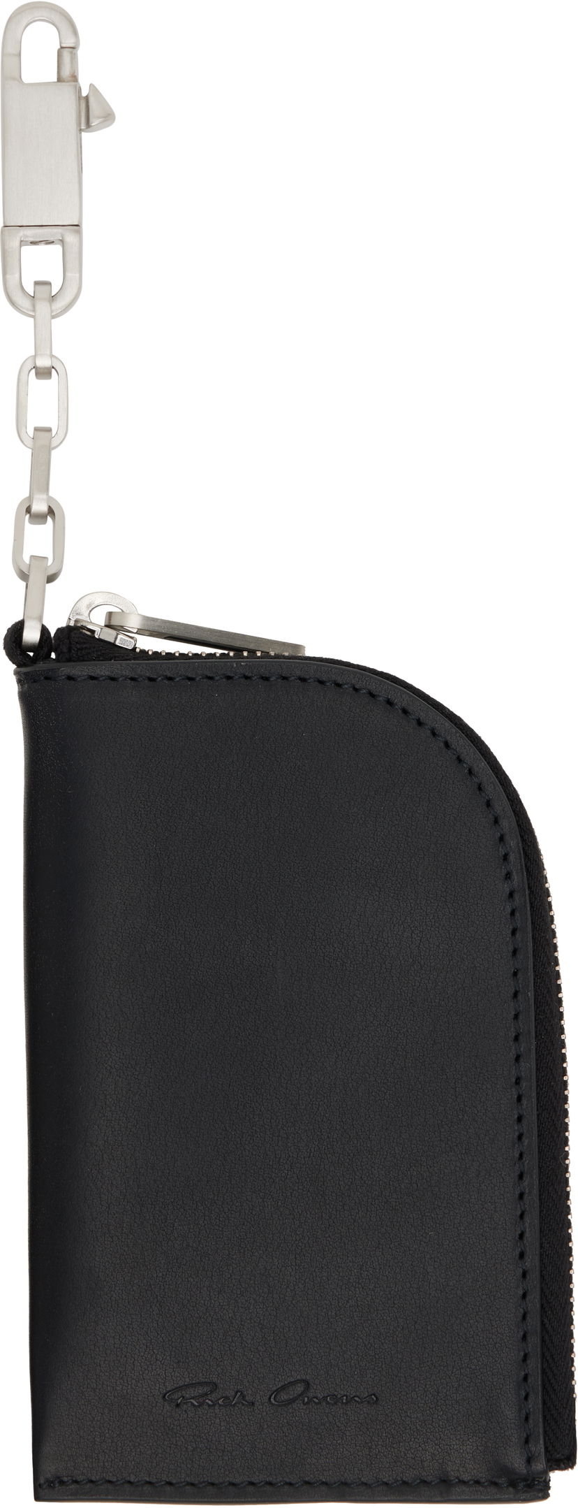 Peňaženka Rick Owens Rick Owens Concordians Hook Wallet Čierna | RA02E0718 LGE