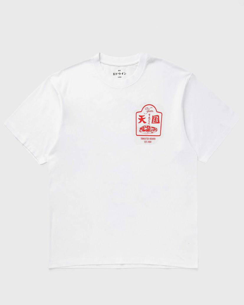 Tričko EDWIN Tonkatsu Heaven T-Shirt Biela | I036395-0267