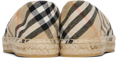Oblečenie Burberry Burberry Check Mews Espadrilles Béžová | 8109235, 1