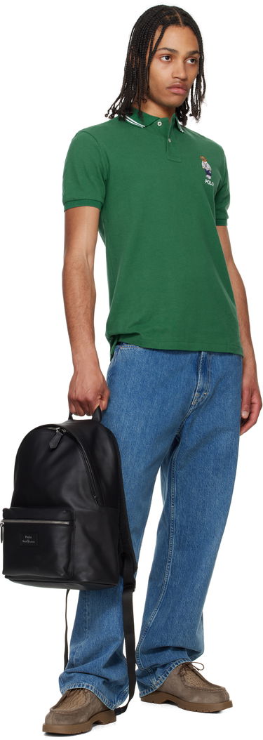 Batoh Polo by Ralph Lauren Polo Ralph Lauren Smooth Leather Backpack Čierna | 405962452001, 3