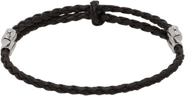 Náramok Bottega Veneta Bottega Veneta Braided Leather Bracelet Hnedá | 838329V507C2113, 1