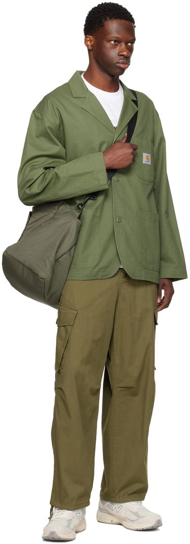 Cargo nohavice Carhartt WIP Cargo Pants With Flap Pockets Zelené | I032983, 3