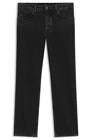 Džínsy BOSS Regular-fit jeans comfort-stretch denim Čierna | 50549861