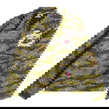 Bunda BBC IceCream Tiger Stripe Work Jacket Rôznofarebný | IC25404-MUL, 0