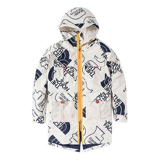 Pláštenka The North Face Oversized Mountain Parka Biela | 529S-WE9