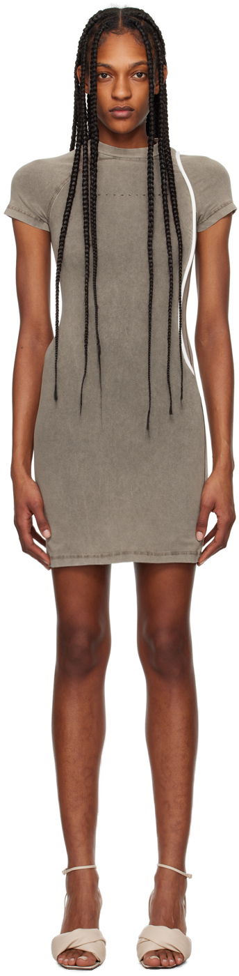 Šaty Ottolinger Ottolinger Fitted Minidress Šedá | 1504002, 0