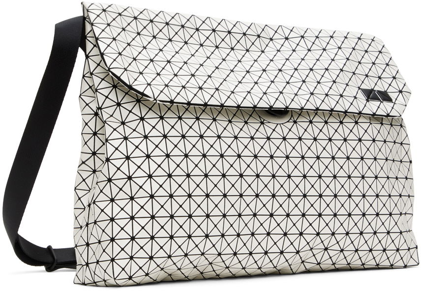 Taška cez rameno BAO BAO ISSEY MIYAKE Geometric Pattern Shoulder Bag Biela | BB47AG672, 1