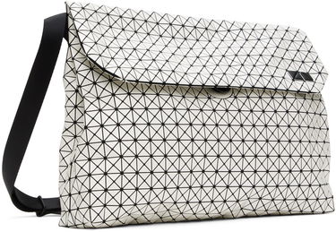 Taška cez rameno BAO BAO ISSEY MIYAKE Geometric Pattern Shoulder Bag Biela | BB47AG672, 1