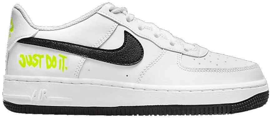 Tenisky a topánky Nike Air Force 1 Low "Just Do It - White Volt" GS Biela | DM3271-100, 0