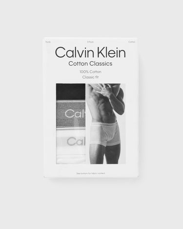 Boxerky CALVIN KLEIN TRUNK 3PK Boxer Briefs, Size XXL Šedá | 000NB4002AMP1, 1