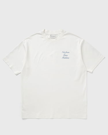 Tričko Drôle de Monsieur Drole de Monsieur Le Cursive Slogan T-Shirt XXL Biela | G-TS209-CO002-OW, 0