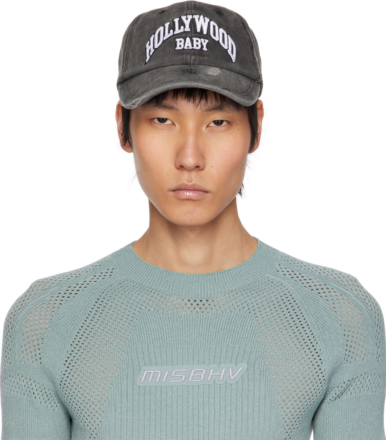 Šiltovka MISBHV MISBHV 'Hollywood Baby' Baseball Cap Šedá | 250A505, 0