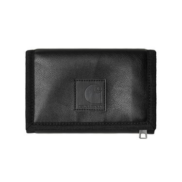 Peňaženka Carhartt WIP Black Faux Leather Bifold Wallet Čierna | I034342_1, 0