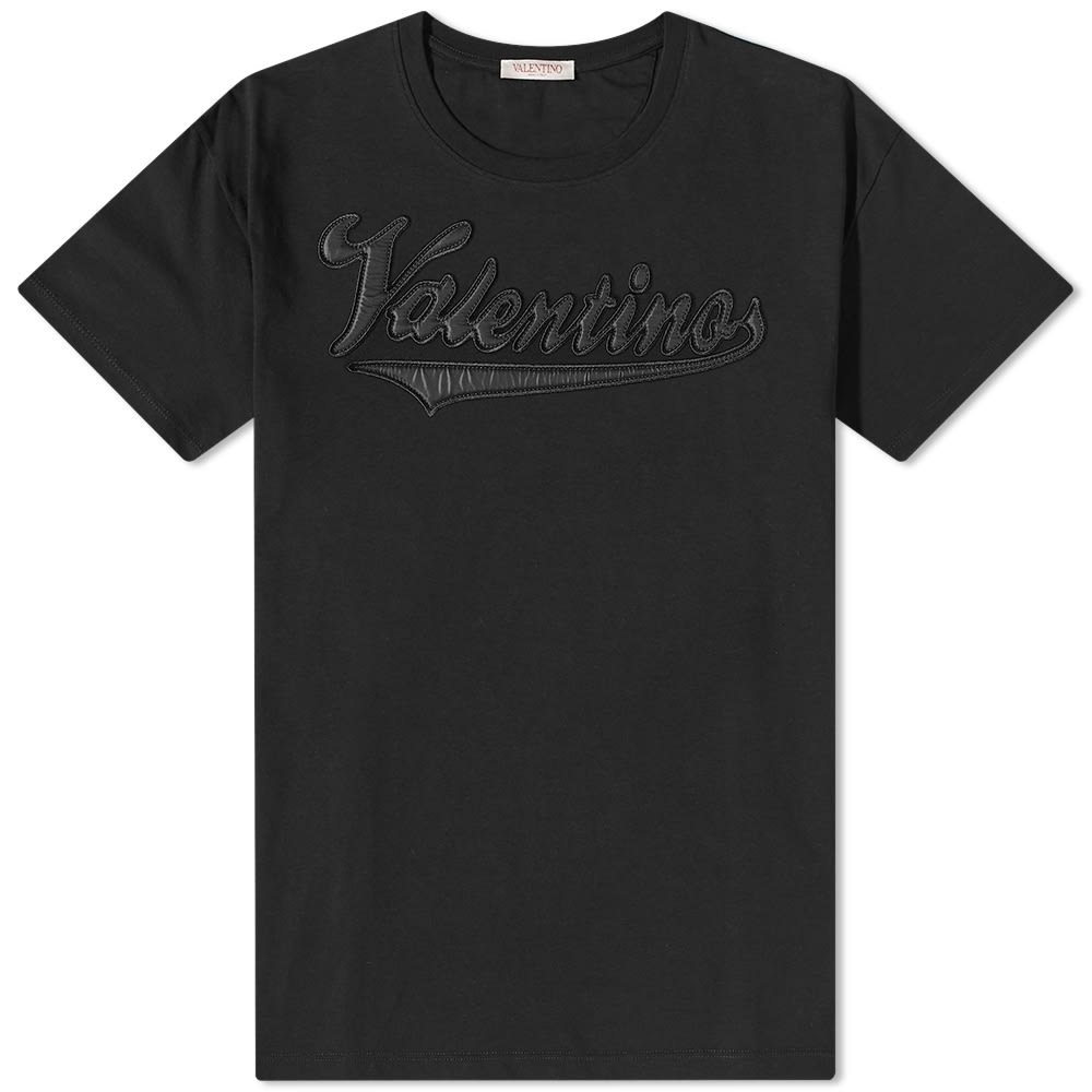 Tričko Valentino Varsity Logo Tee Čierna | 2V3MG12U95D-0NO, 0