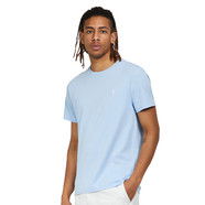 Tričko Polo by Ralph Lauren Custom Slim Fit Jersey Crewneck T-Shirt Modrá | 710671438252, 0