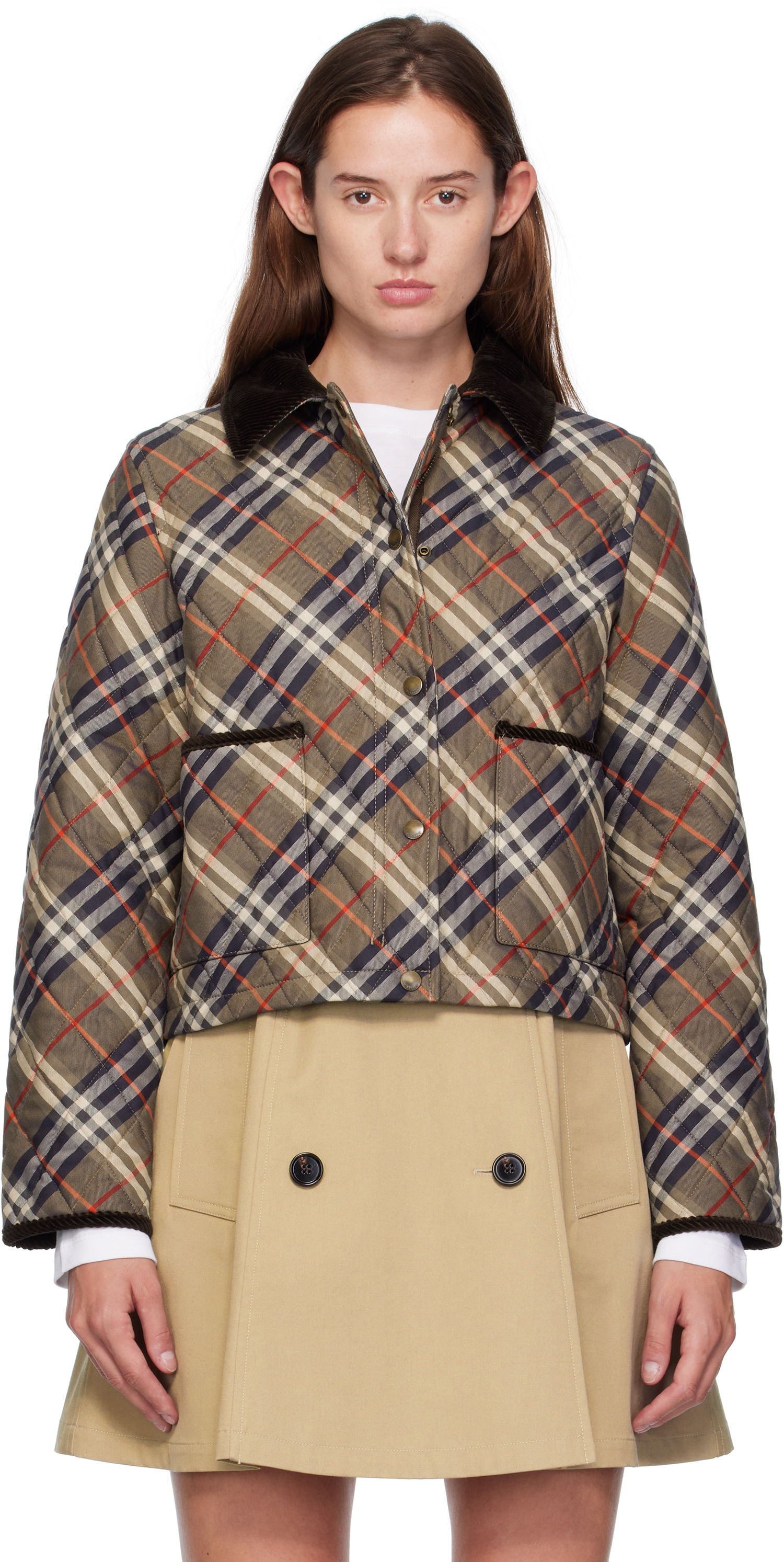 Bunda Burberry Burberry Oldham Quilted Jacket Rôznofarebný | 8110384, 0