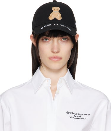 Šiltovka Palm Angels Palm Angels 'Bear In Mind' Baseball Cap Čierna | PWLB034S25FAB0021060, 0