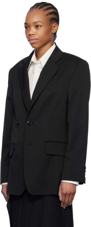 Bunda Maison Margiela MM6 Maison Margiela Tailoring Wool Blazer Čierna | S52BN0136 M35153, 3