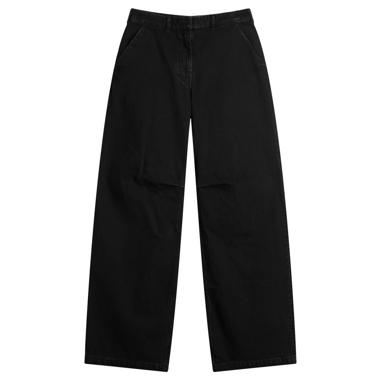 Nohavice Entire Studios Entire Studios Dem Loose Jeans, Size Small Čierna | ESW-S25-11006-MA, 1