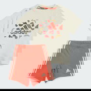 Essentials Allover Print Tee and Shorts Set