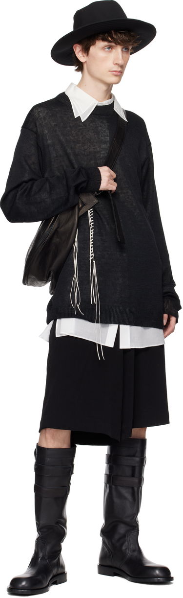 Taška cez rameno Yohji Yamamoto YOHJI YAMAMOTO Y Crossbody Bag Čierna | HP-I03-771, 3