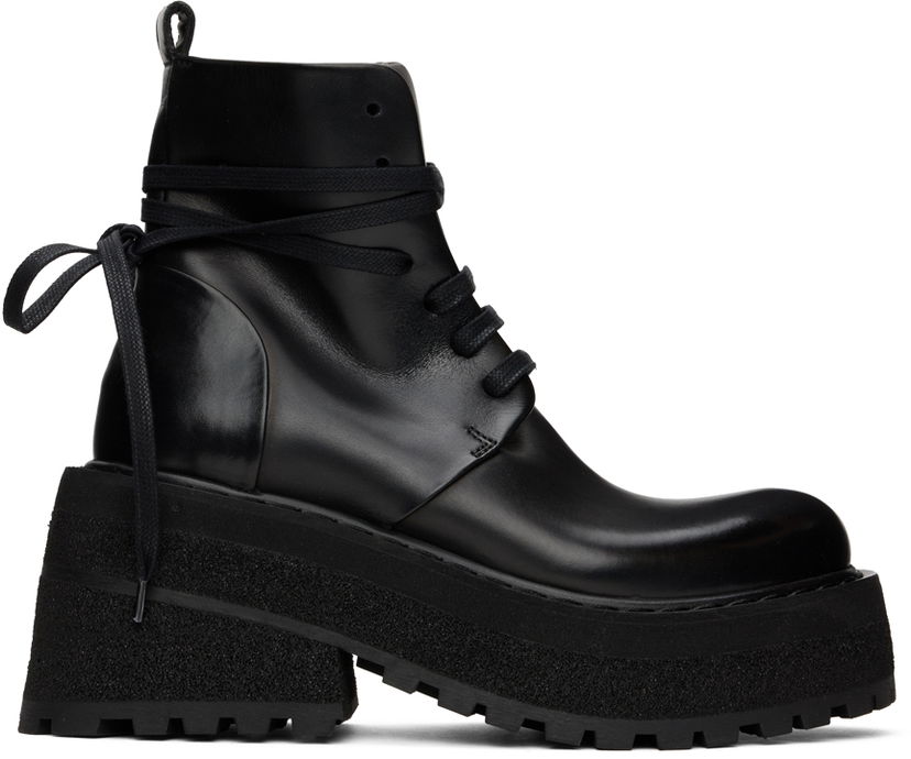 Oblečenie Marsèll Marsèll Carretta Platform Boots Čierna | MW5596 118