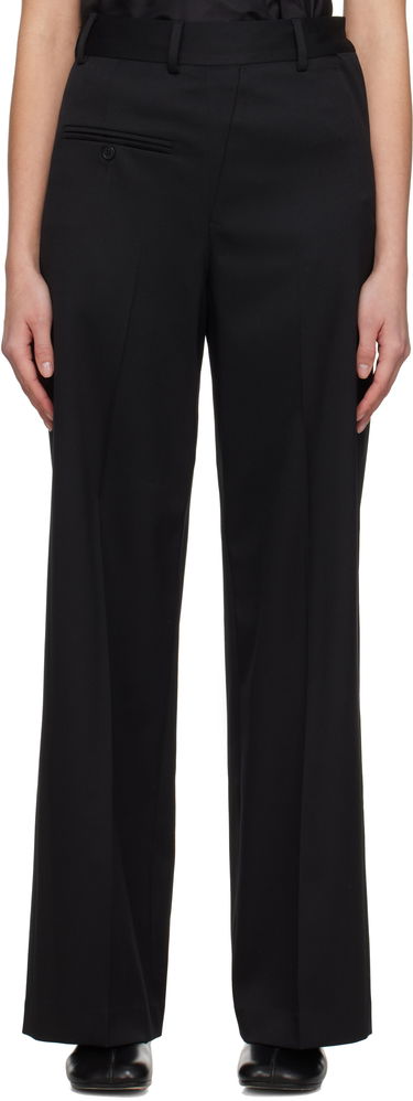 Nohavice Maison Margiela MM6 Maison Margiela Twist Wool Blend Trousers Čierna | S52KA0516 S47848, 0