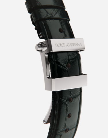 Hodinky Dolce & Gabbana Steel & Malachite Automatic Watch Metalická | WWFE1SWW062V7347, 3