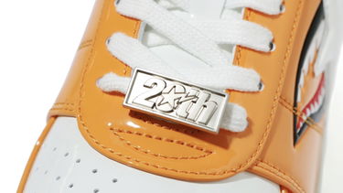 Tenisky a topánky BAPE Shark Sta "Orange" Oranžová | 1G80191009-ORG, 2