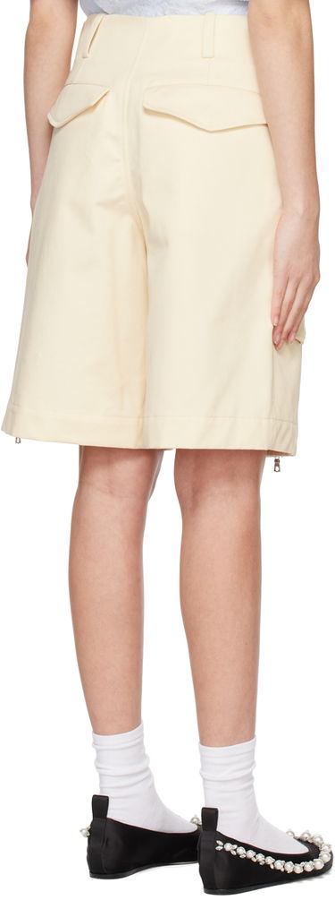 Šortky Simone Rocha Simone Rocha Ruffle Cargo Shorts Žltá | 4058 0410, 2