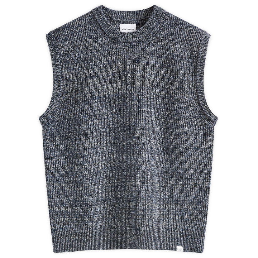 Vesta NORSE PROJECTS Manfred Wool Cotton Čierna | N45-0588-7111