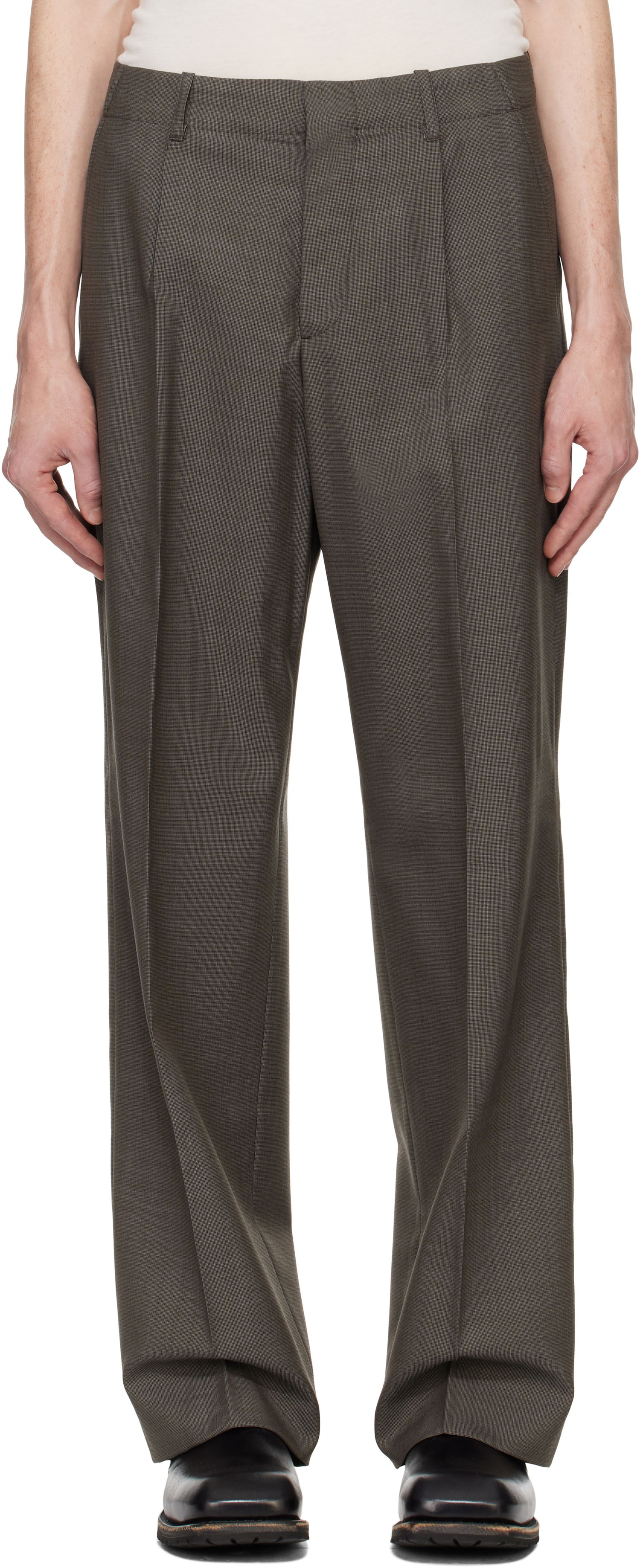 Nohavice OUR LEGACY Chino Trousers Šedá | M4244BB, 0