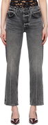 Anine Bing Kate Straight-Leg Jeans