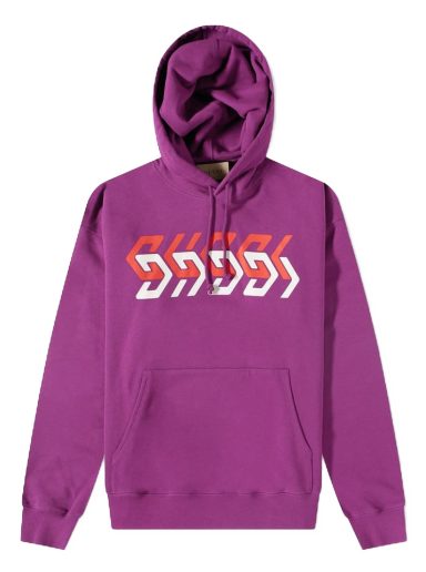 Mikina Gucci Rock Logo Popover Hoody Fialová | 715911-XJEWS-5137