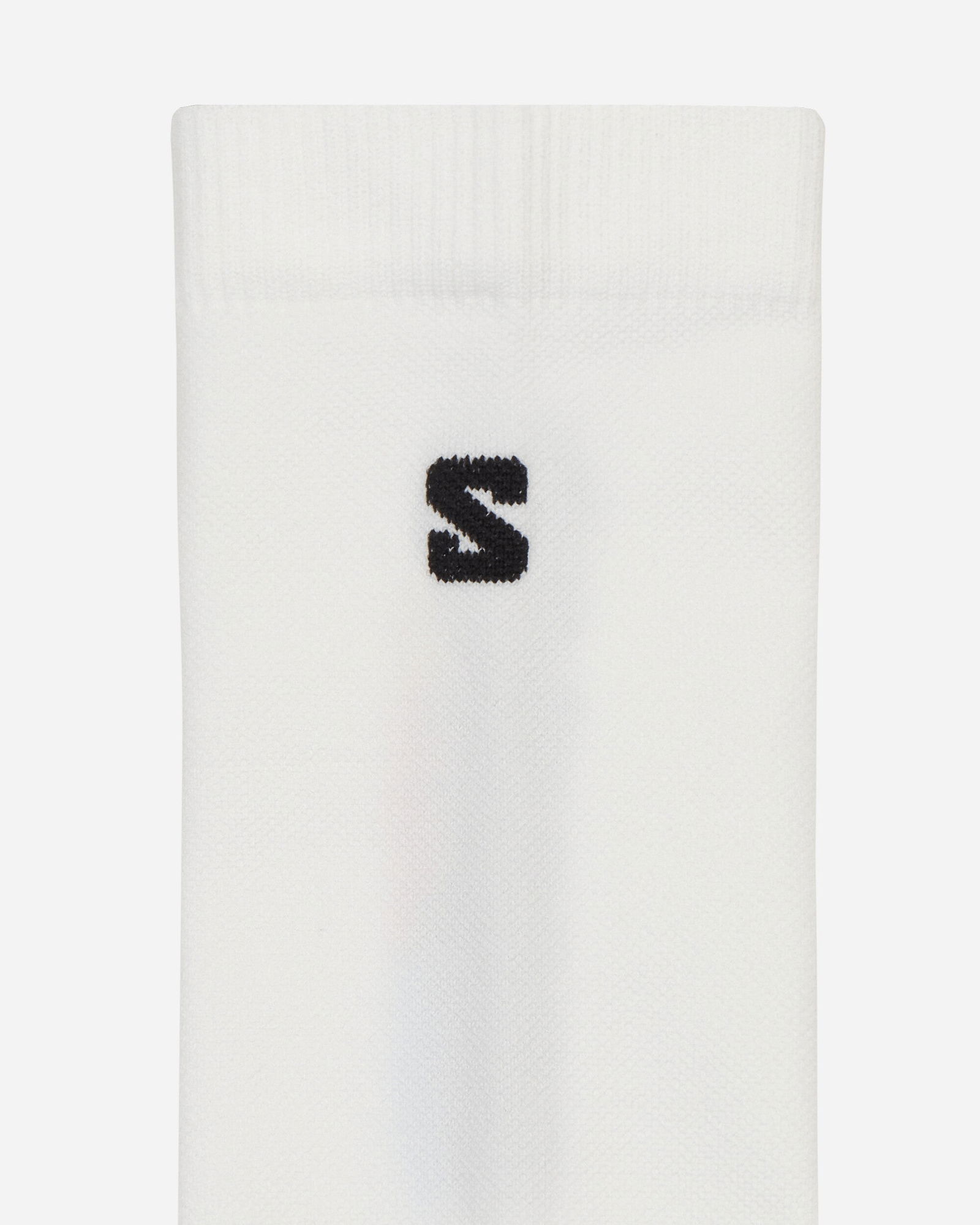 Pulse Race Flag Crew Socks White