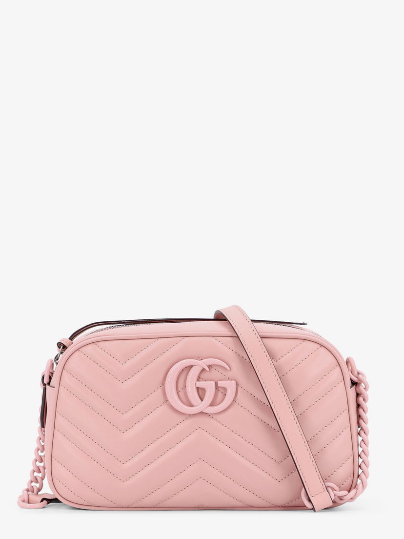 Taška cez rameno Gucci GG Marmont Shoulder Bag Ružová | 447632DAAAH5909