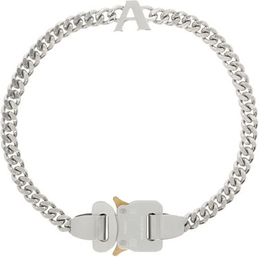 Náhrdelník 1017 ALYX 9SM 1017 ALYX 9SM Silver-Tone Buckle Chain Necklace Metalická | AAUJW0231OT01, 0
