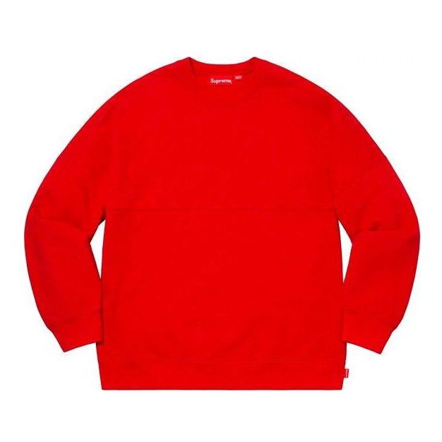 Sveter Supreme Crewneck Červená | SUP-SS20-500