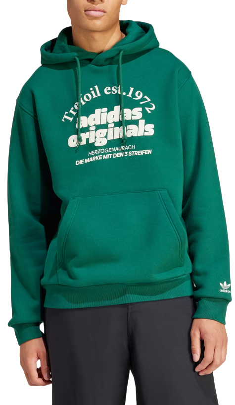 Mikina adidas Originals Graphic Hoodie Beige Zelené | is1412, 0