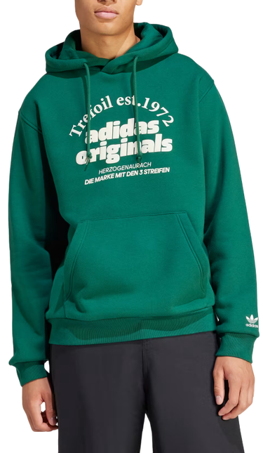 Mikina adidas Originals Graphic Hoodie Beige Zelené | is1412, 0