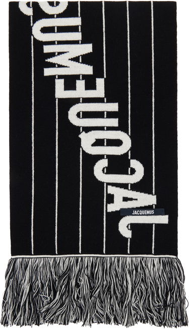 Šál Jacquemus Jacquemus 'The Liga' Knit Scarf Biela | 25E255AC758-2200, 1