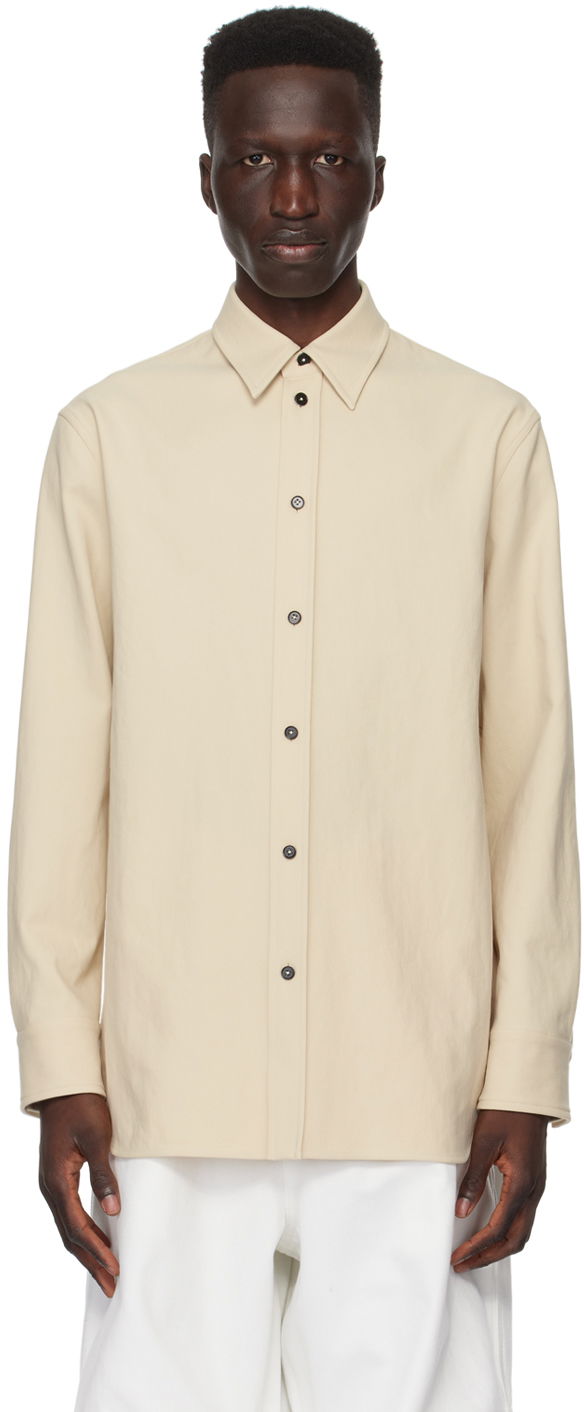 Košeľa Jil Sander Button Shirt Béžová | J23DL0001_J70018, 0