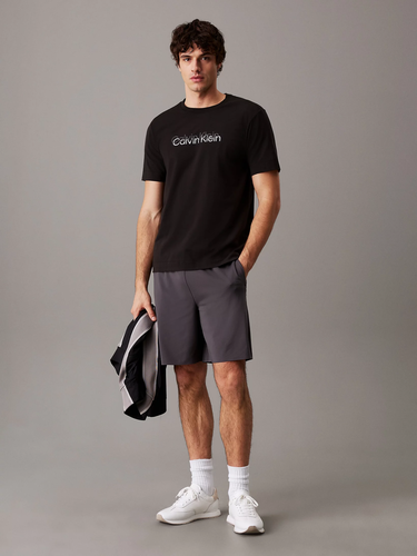 Tričko CALVIN KLEIN Calvin Klein Graphic Short Sleeve T-Shirt Čierna | LVGMS5K183-UB1, 3