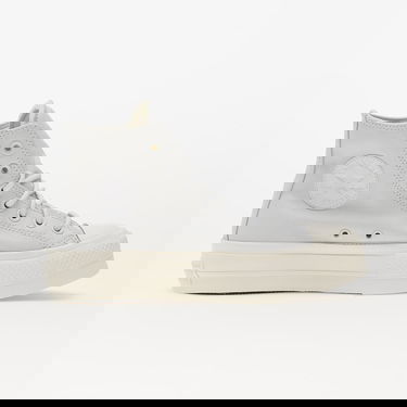 Tenisky a topánky Converse Chuck Taylor All Star Lift Platform Luxe Workwear "Moonbathe/ Egret/ Moonbathe" Biela | A05248C, 1