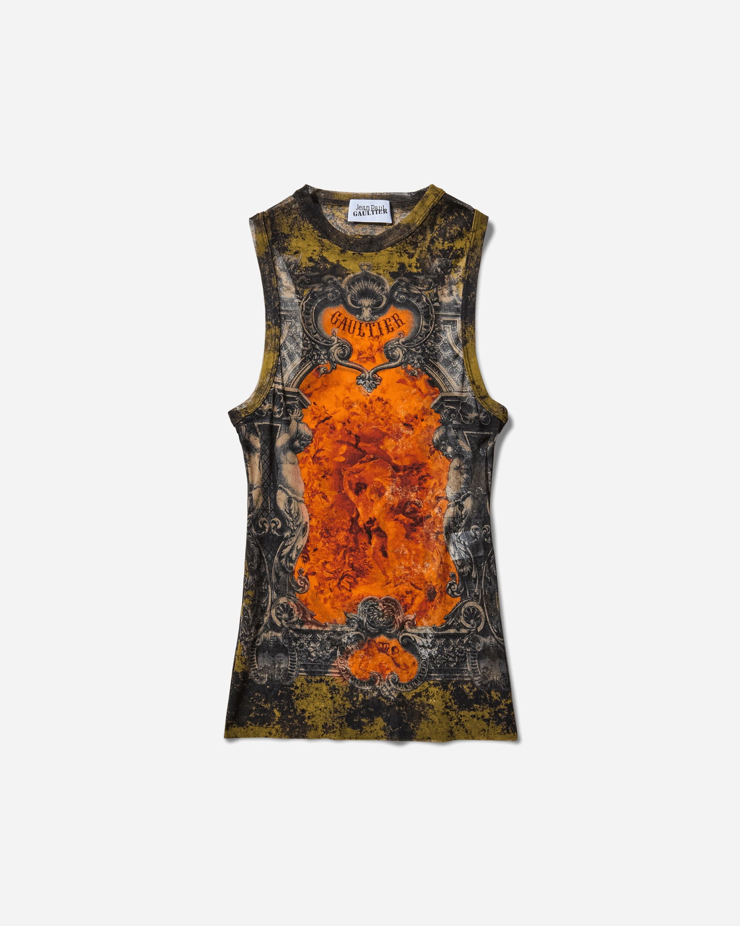 Tielko Jean Paul Gaultier Medaillon Tank Top Rôznofarebný | 2503WTO304M006 P004115, 1