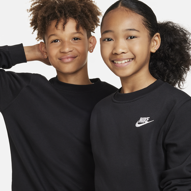 Mikina Nike Nike Sportswear Club Fleece Crewneck Sweatshirt Čierna | FD3006-010, 2
