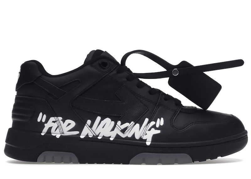 Tenisky a topánky Off-White Out Of Office OOO "For Walking" Low Tops Black White Čierna | OMIA189C99LEA0021001/OMIA189C99LEA0051001, 0