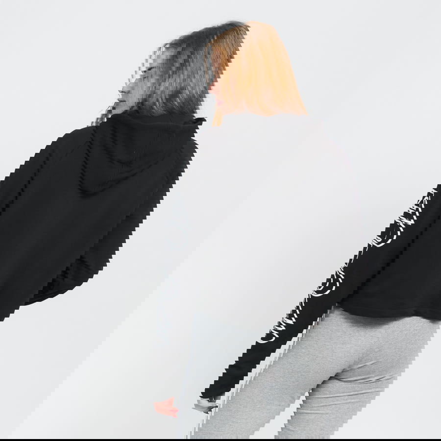 Mikina adidas Originals Cropped Hoodie Čierna | H15775, 1