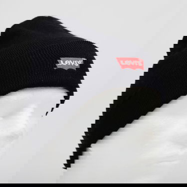 Kulicha Levi's Batwing Embroidered Beanie Čierna | 38022-0182, 0